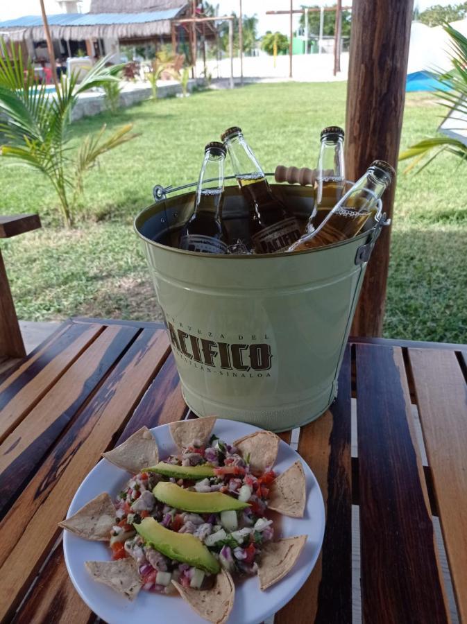 Camping Y Cabanas Chelem Buitenkant foto