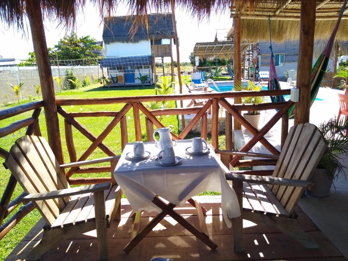 Camping Y Cabanas Chelem Buitenkant foto