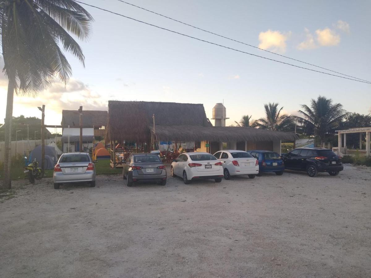 Camping Y Cabanas Chelem Buitenkant foto